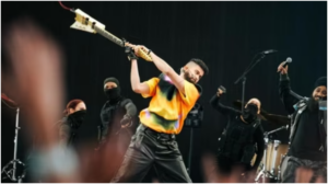 AP Dhillon Smashes Guitar at Coachella: 'Diljit's Unique Approach Stirs Controversy.