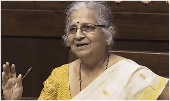 Sudha Murty Addresses Rajya Sabha, Raises 2 Key Issues in Maiden Speech